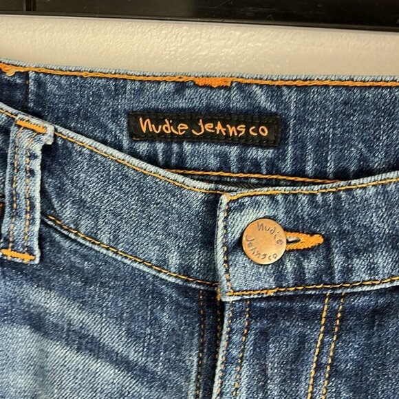 Classic Denim Slim Straight Jeans for Men - Picture 6 of 13